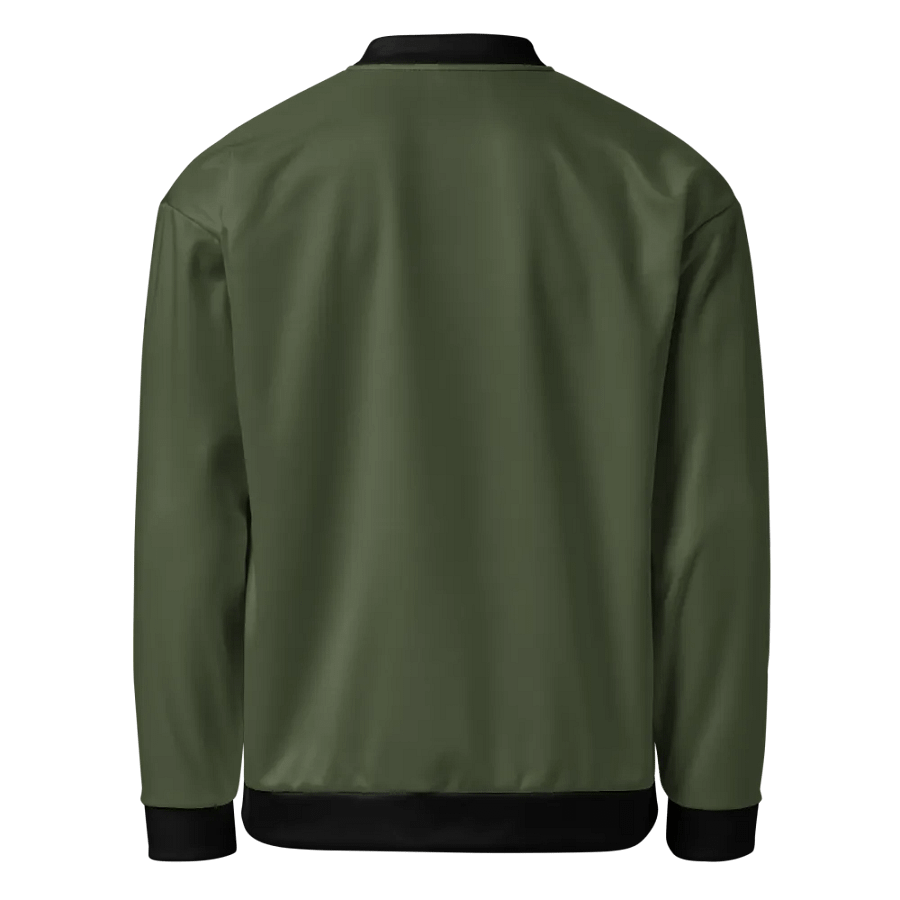 Olive Green Women's Bomber Jacket product image (2)