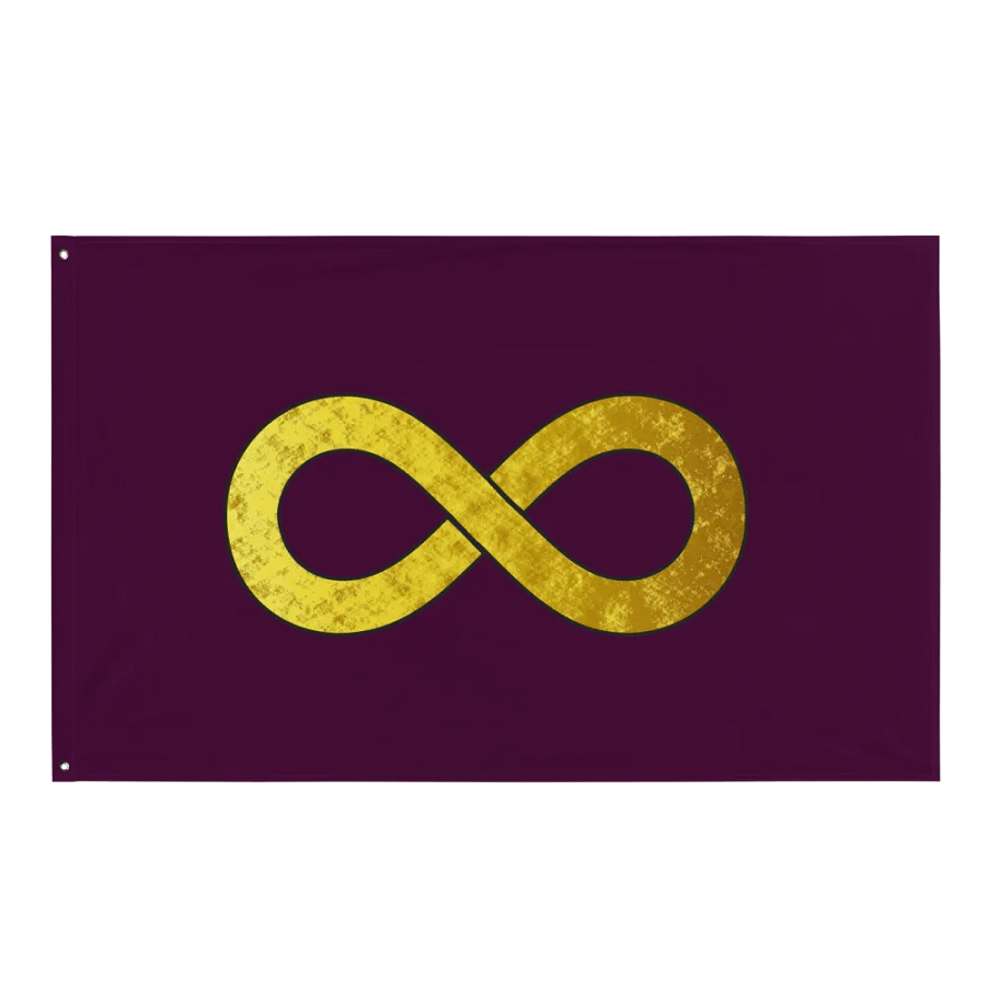 Golden Infinity Flag (Pink) product image (1)