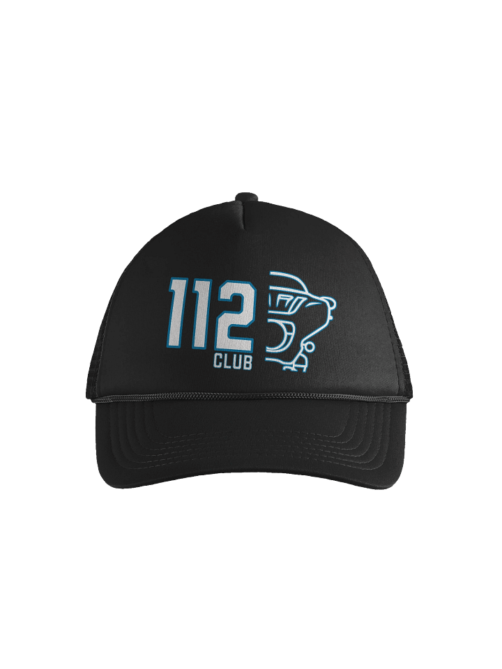 Throttle & Iron “112 Club” Mesh Trucker Hat — Chieftain PowerPlus Edition product image (1)