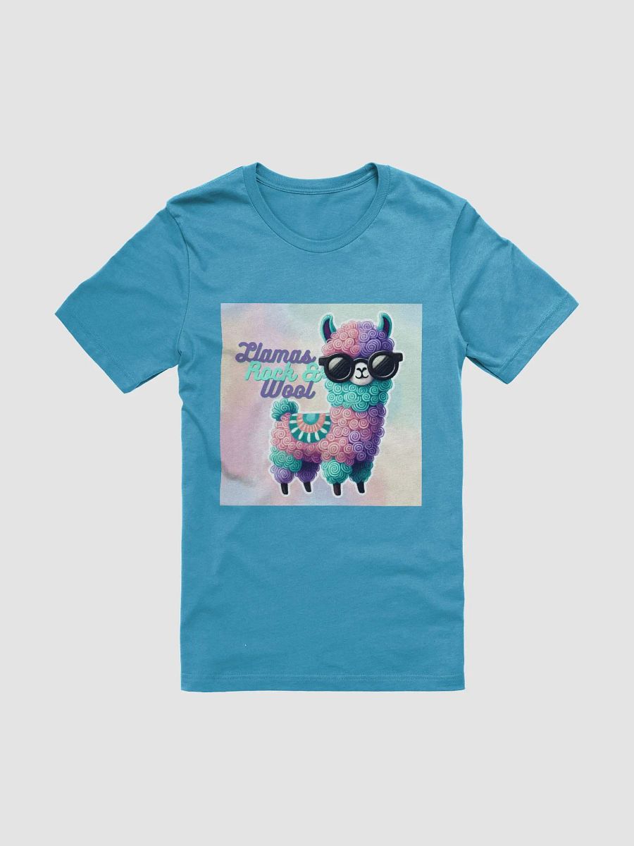 Llamas Rock & Wool (Bella+Canvas Supersoft T-Shirt) product image (1)
