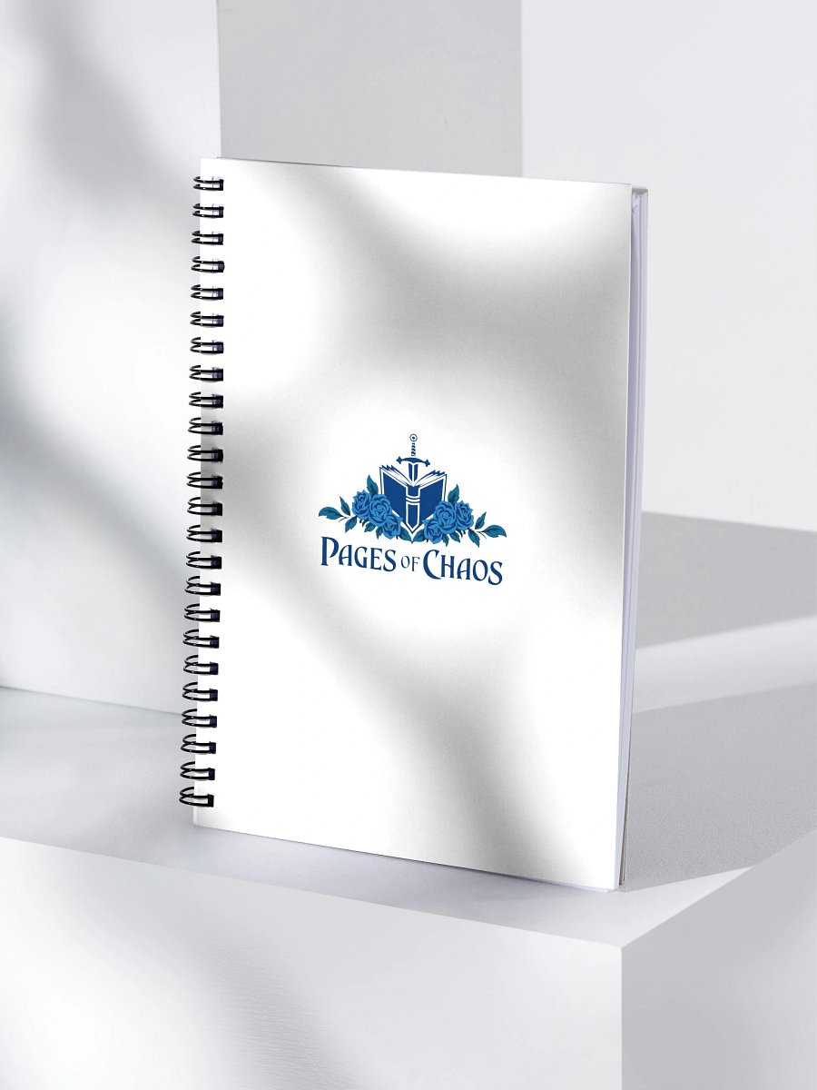 Pages of Chaos Notebook - Alternate Logo product image (4)