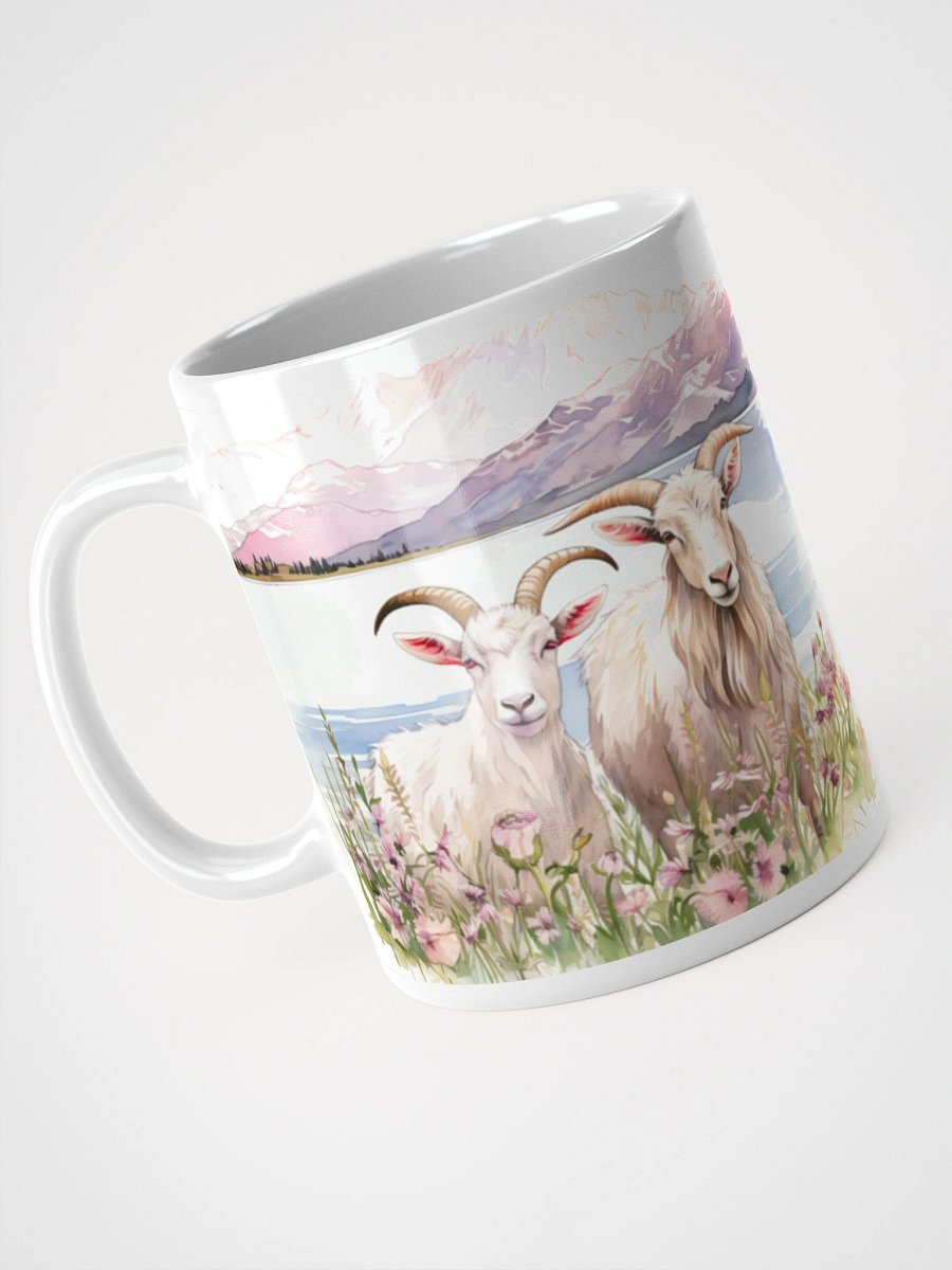 Every Farm Needs A Goat White Glossy Mug product image (1)