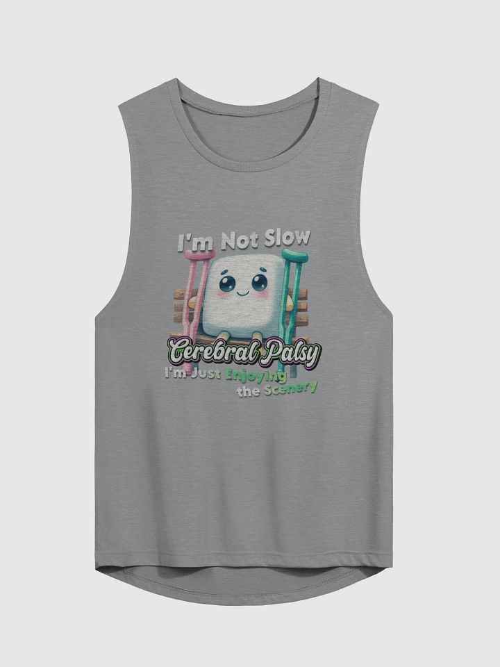 Cerebral Palsy: I'm Not Slow Bella+Canvas Women's Flowy Muscle Tank product image (5)