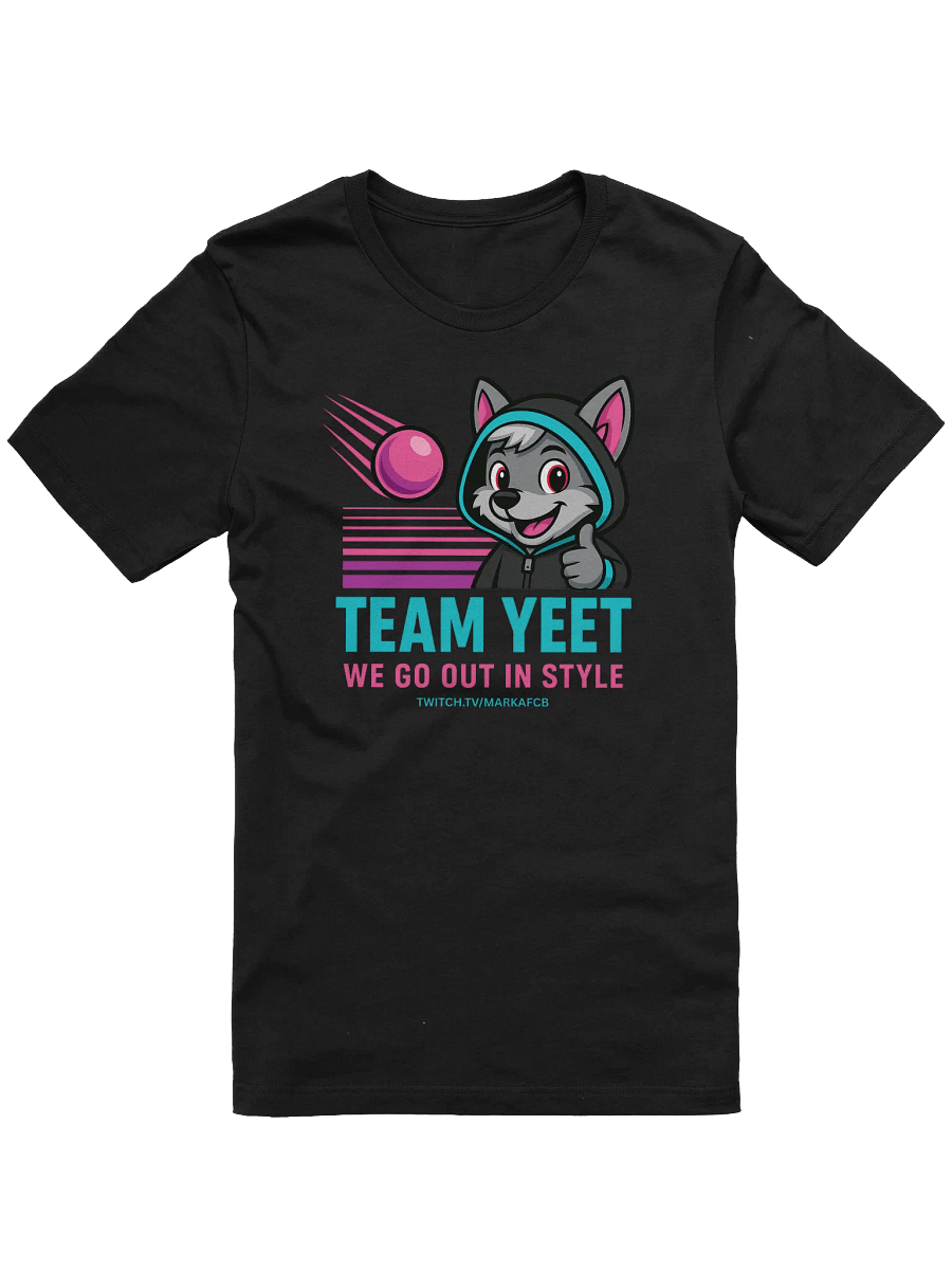 "TEAM YEET" TEE – Official Stream Mascot Edition product image (1)