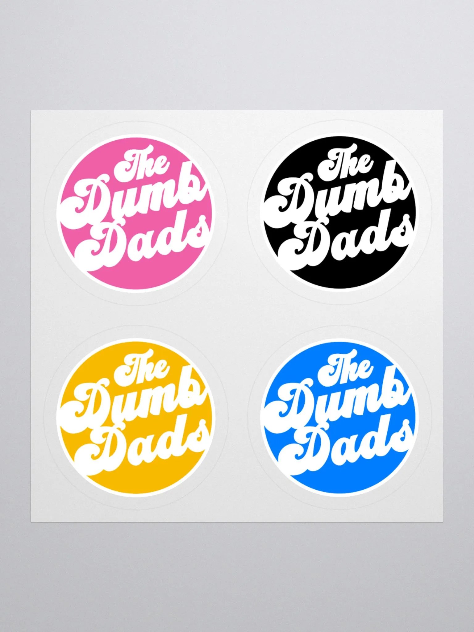 The Dumb Dads Sticker Pack product image (1)