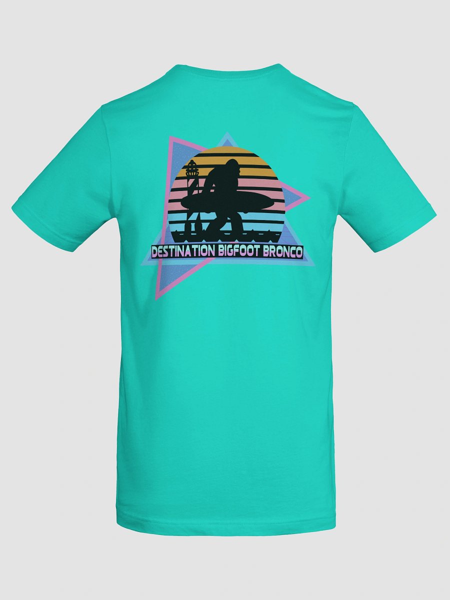 Destination Bigfoot Bronco Retro-Inspired T-Shirt (Teal) product image (8)