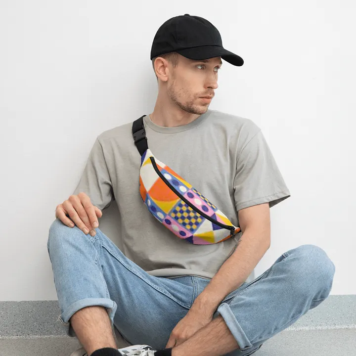Pop Patterned Fanny Pack product image (1)