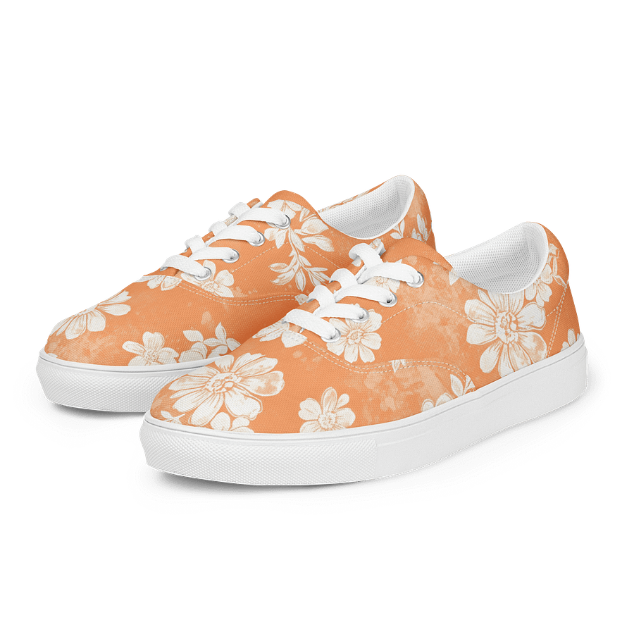 Floral Bloom Lace-Up Sneakers product image (4)