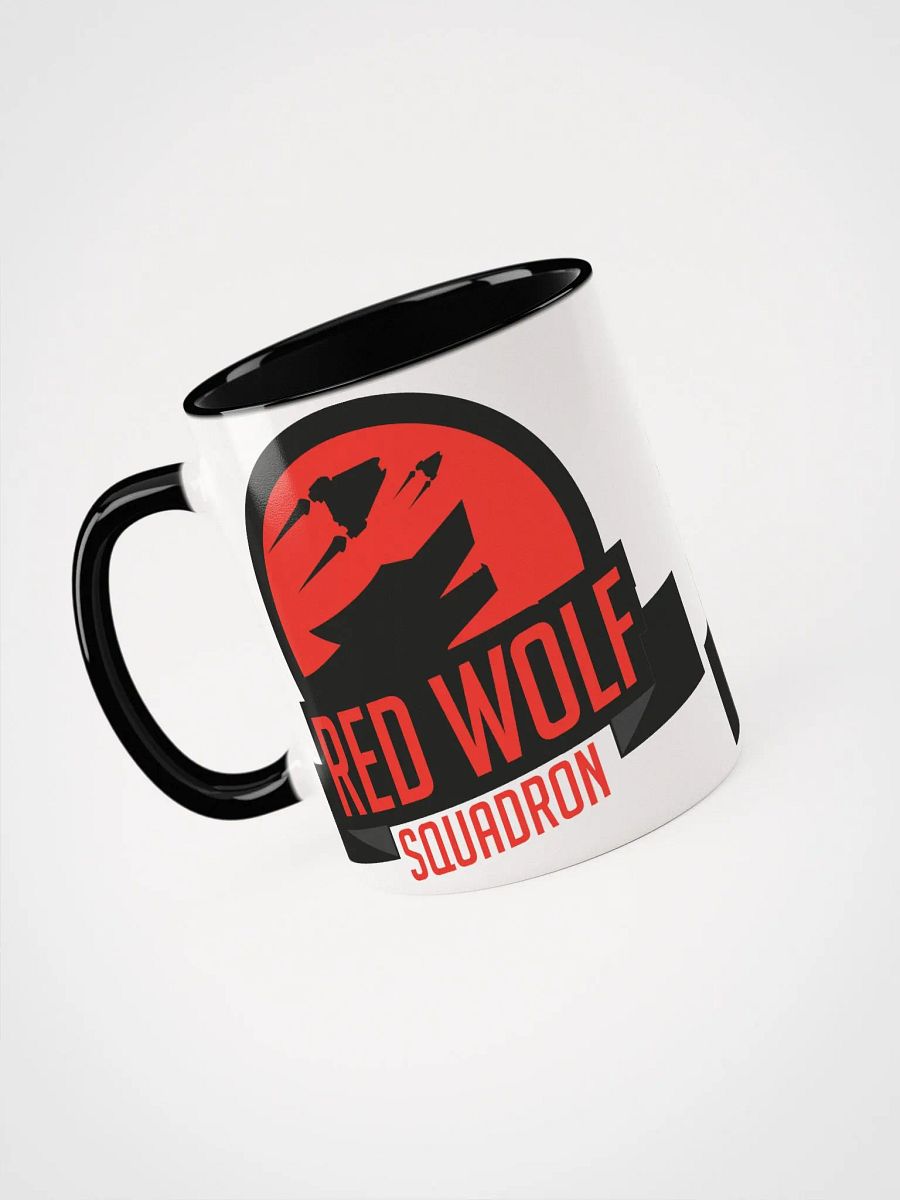 Red Wolf Squadron Accent Mug product image (3)