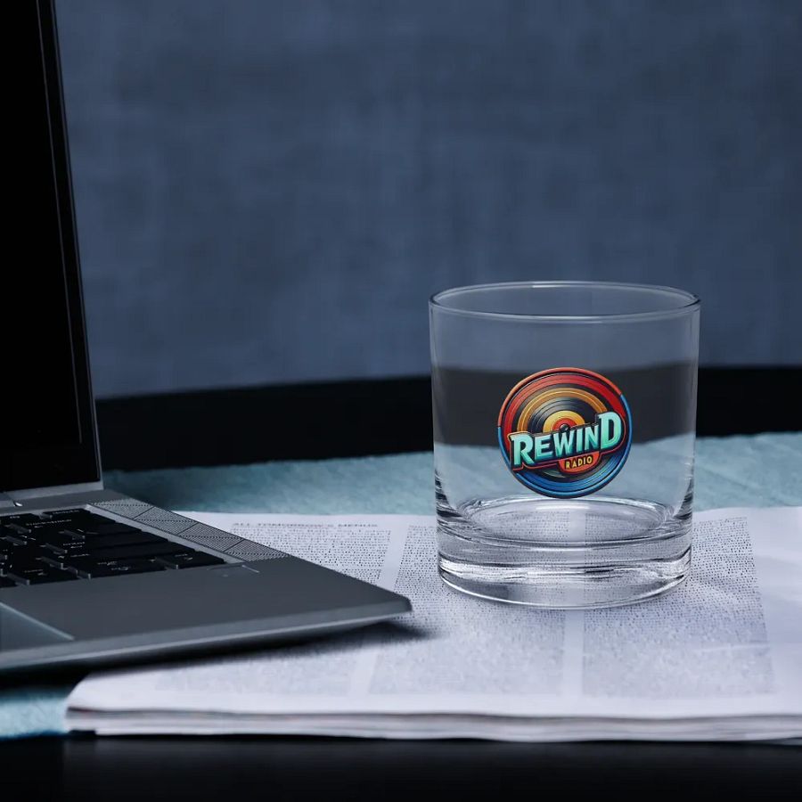 Vintage Vinyl Rewind Badge Glass product image (4)