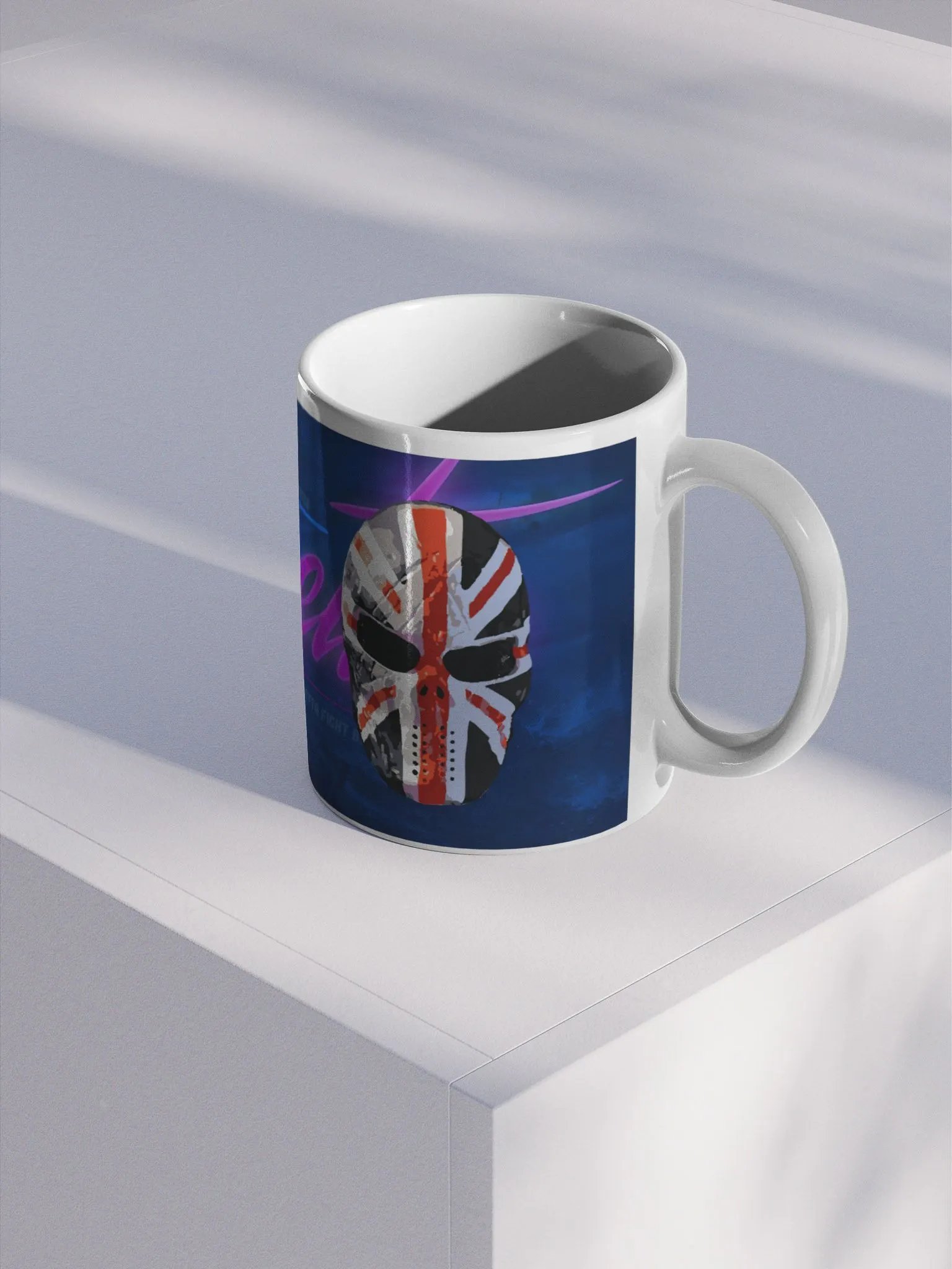 Quinnetic Logo with Larger Masks - Mug product image (3)