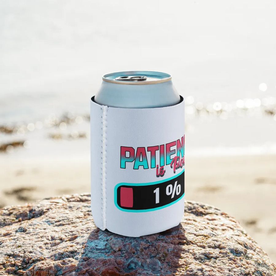 Patience Is Power 1% Can Cooler product image (9)