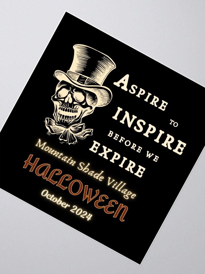 Admirable Aspirations Halloween Sticker product image (4)