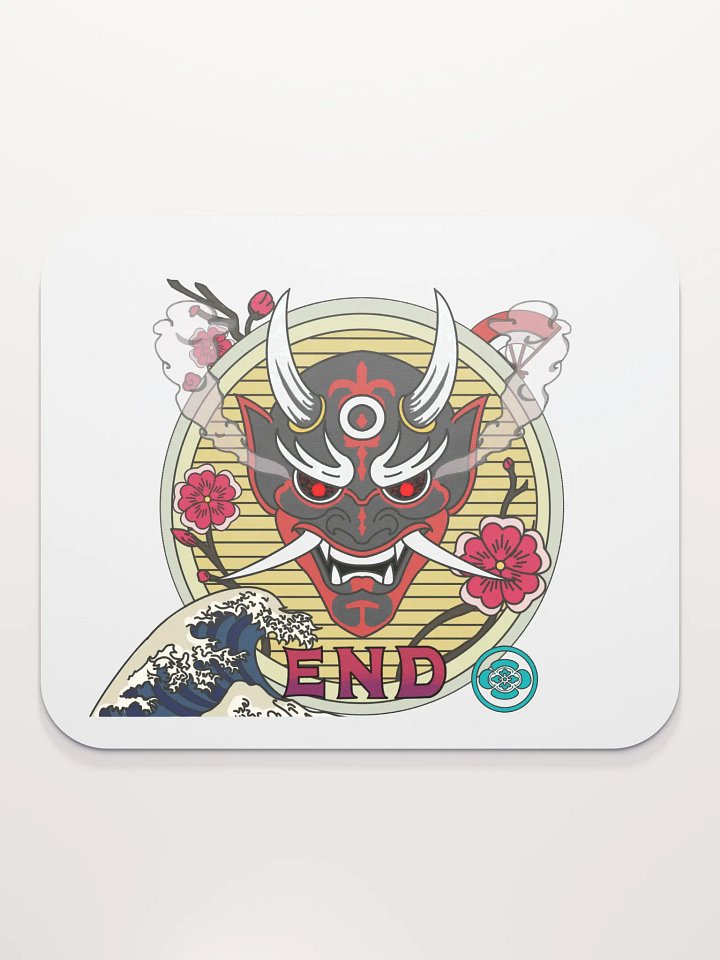 Demon Mask Zen Mouse Pad product image (2)
