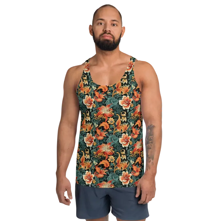 Sunset Flowers | Men´s Tank Top product image (1)