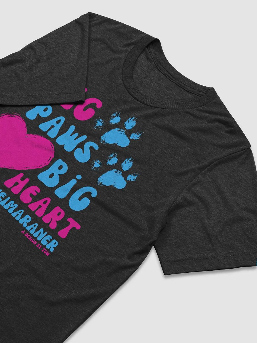 Big Paws, Big Heart - Bella+Canvas Triblend Short Sleeve T-Shirt product image (3)
