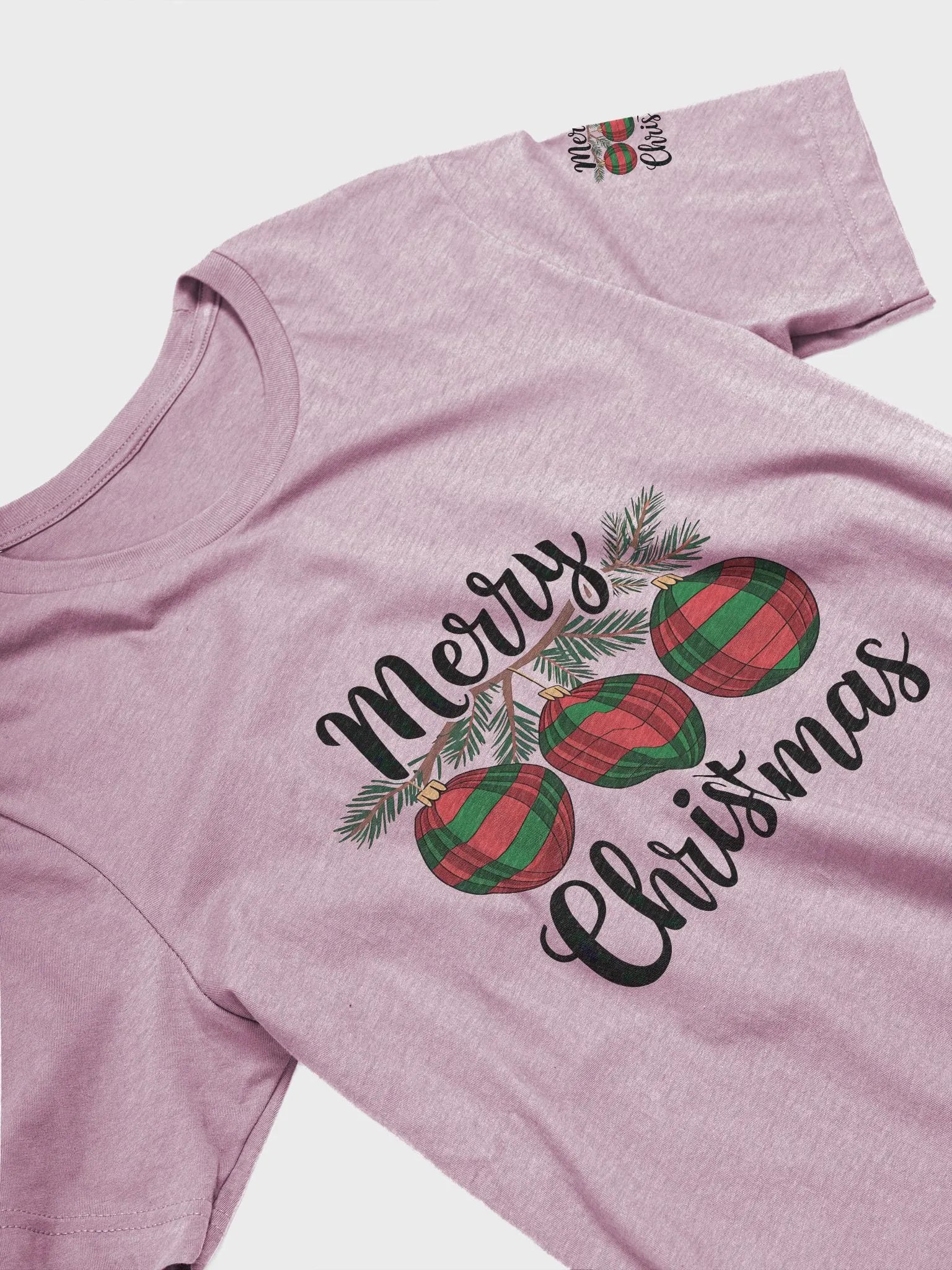 Simple Yet Expressive Merry Christmas T-Shirt product image (24)