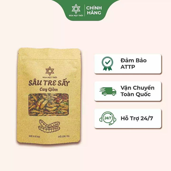 Sâu tre sấy cay giòn product image (1)