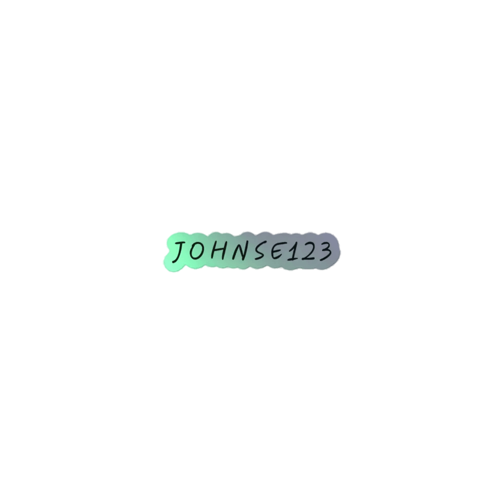 Johnse name stickers product image (1)