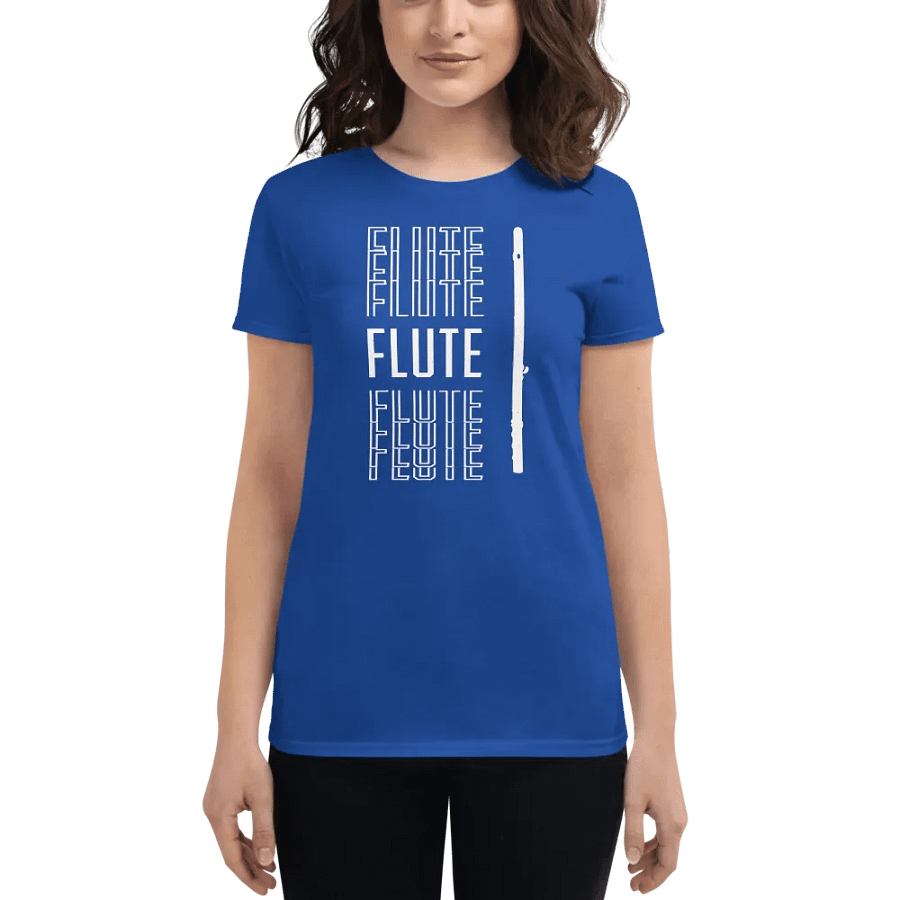 Disrupted Vibes - Flute - Gildan Womens Fit product image (2)