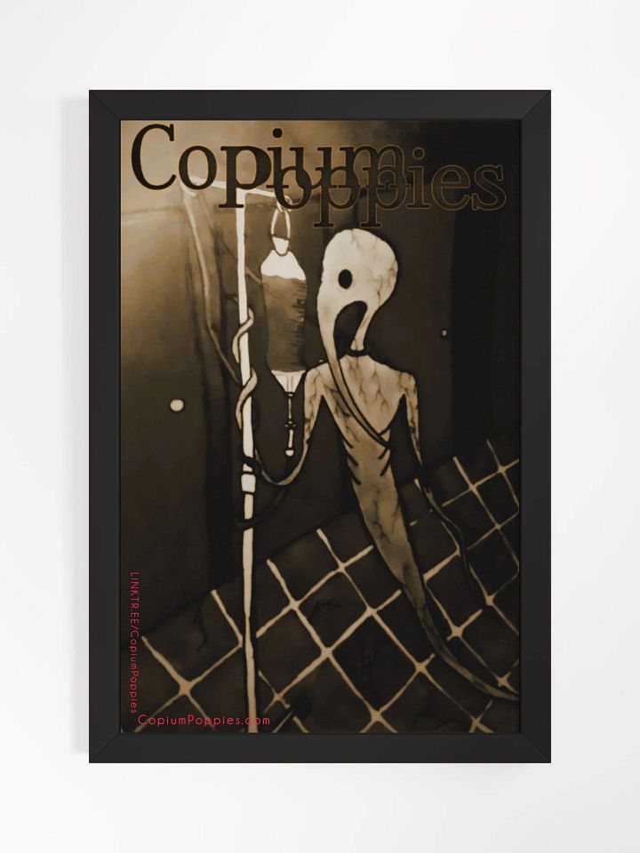 Copium Poppies - "Dmitry's Curse" (Sepia Variant) Framed Poster product image (1)