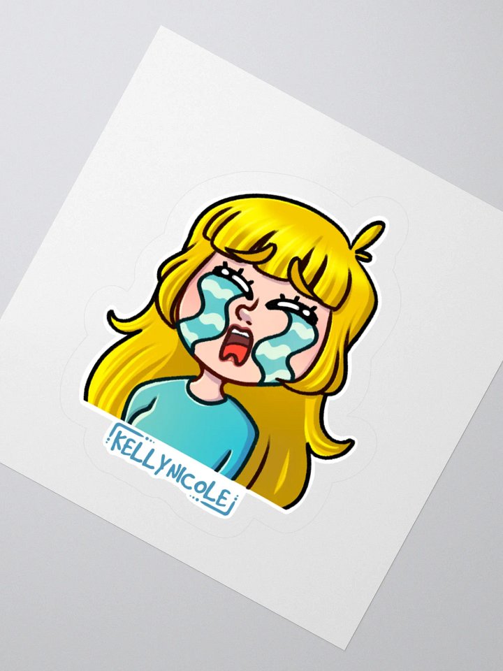 Kelly Cry Emote Sticker product image (5)
