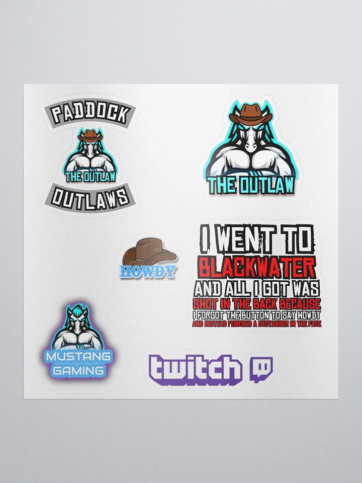 Outlaw Stickers product image (1)