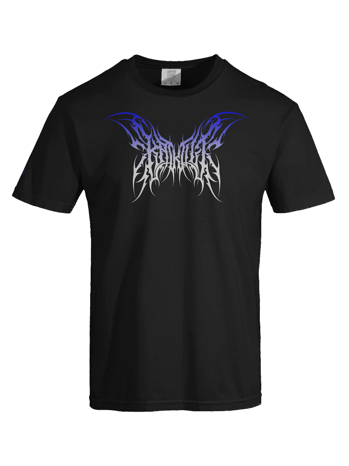 Kat Kult Comfort Colors T-Shirt (Blue & White logo) product image (1)