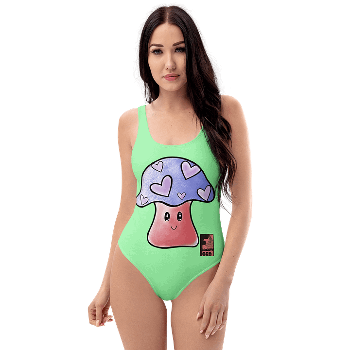 "Mushroom Love" One Piece Swimsuit product image (1)