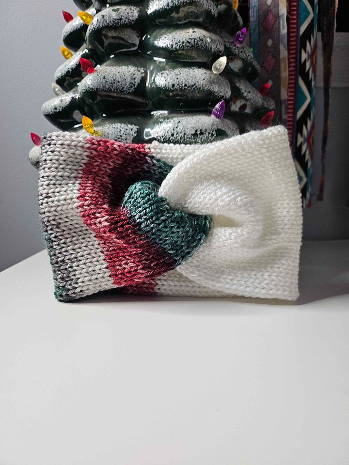 Yuletide/White Twinkle Ear Warmers product image (2)