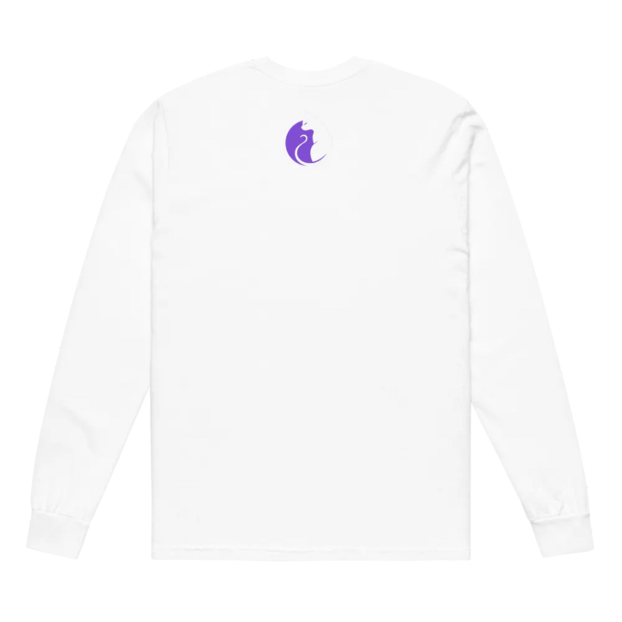 KawaiiKitten Heavyweight Garment-Dyed Long Sleeve Shirt product image (2)