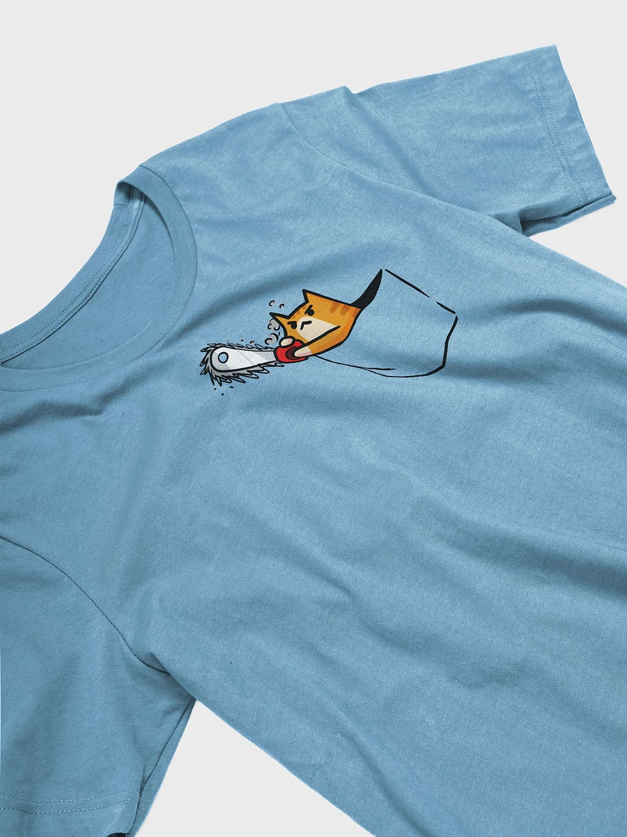 Kitty + Pocket + Chainsaw T-Shirt product image (4)