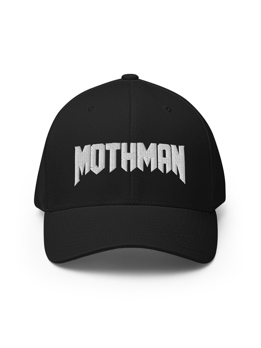 Mothman DOOM Flexfit Structured Cap product image (1)