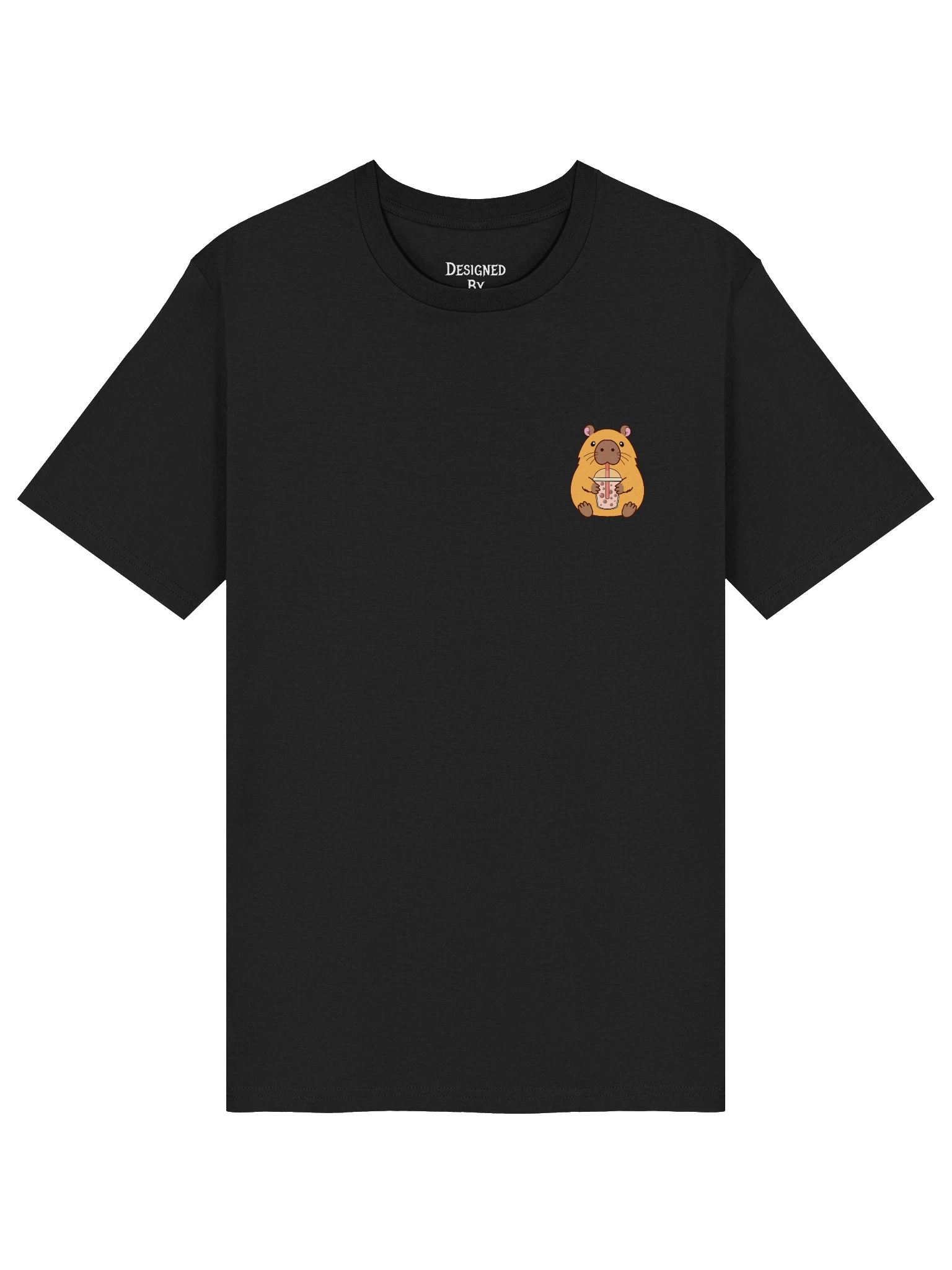 Capybara Drinking Bubble Tea T-Shirt product image (3)
