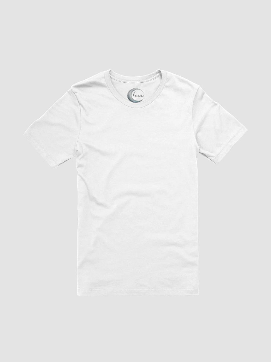 Luna Unisex T-Shirt - Back Crescent Moon Design product image (4)