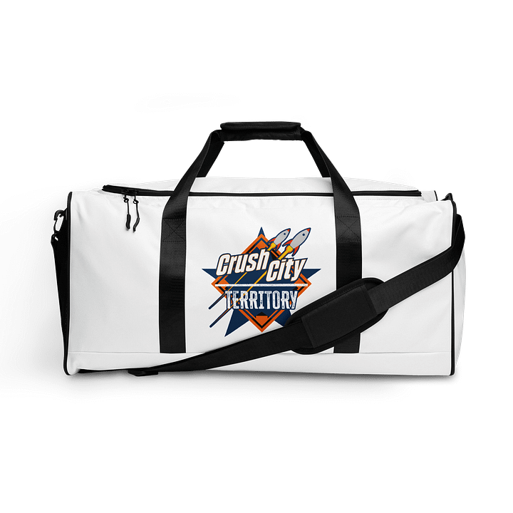 White Duffle Bag product image (1)