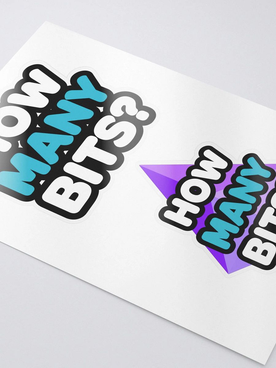 How Many Bits Sticker Collection! product image (3)