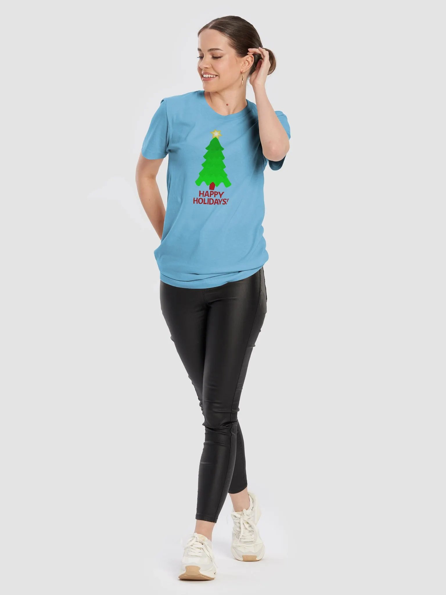 Christmas Tree With Bright Star Supersoft T-Shirt product image (82)