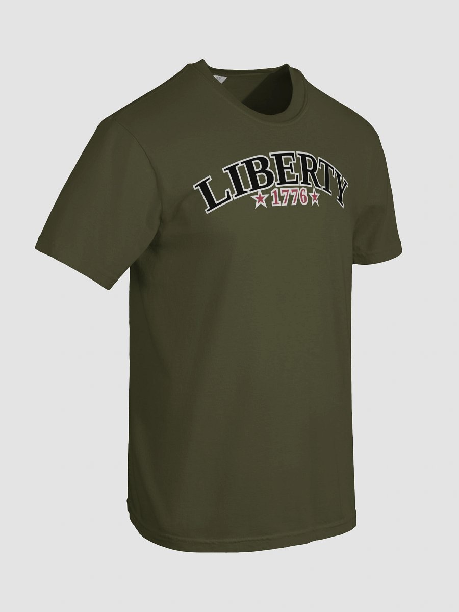 Liberty Typography Unisex Garment-Dyed T-shirt product image (128)