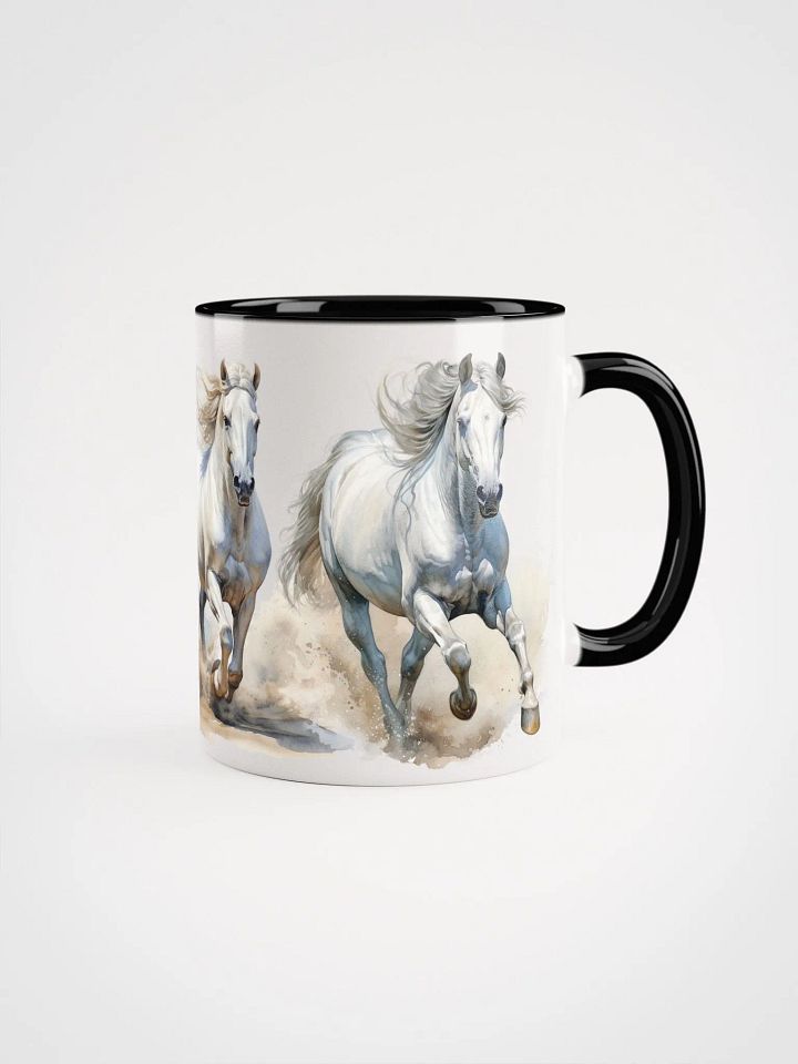 Galloping Horses Accent Mug product image (1)