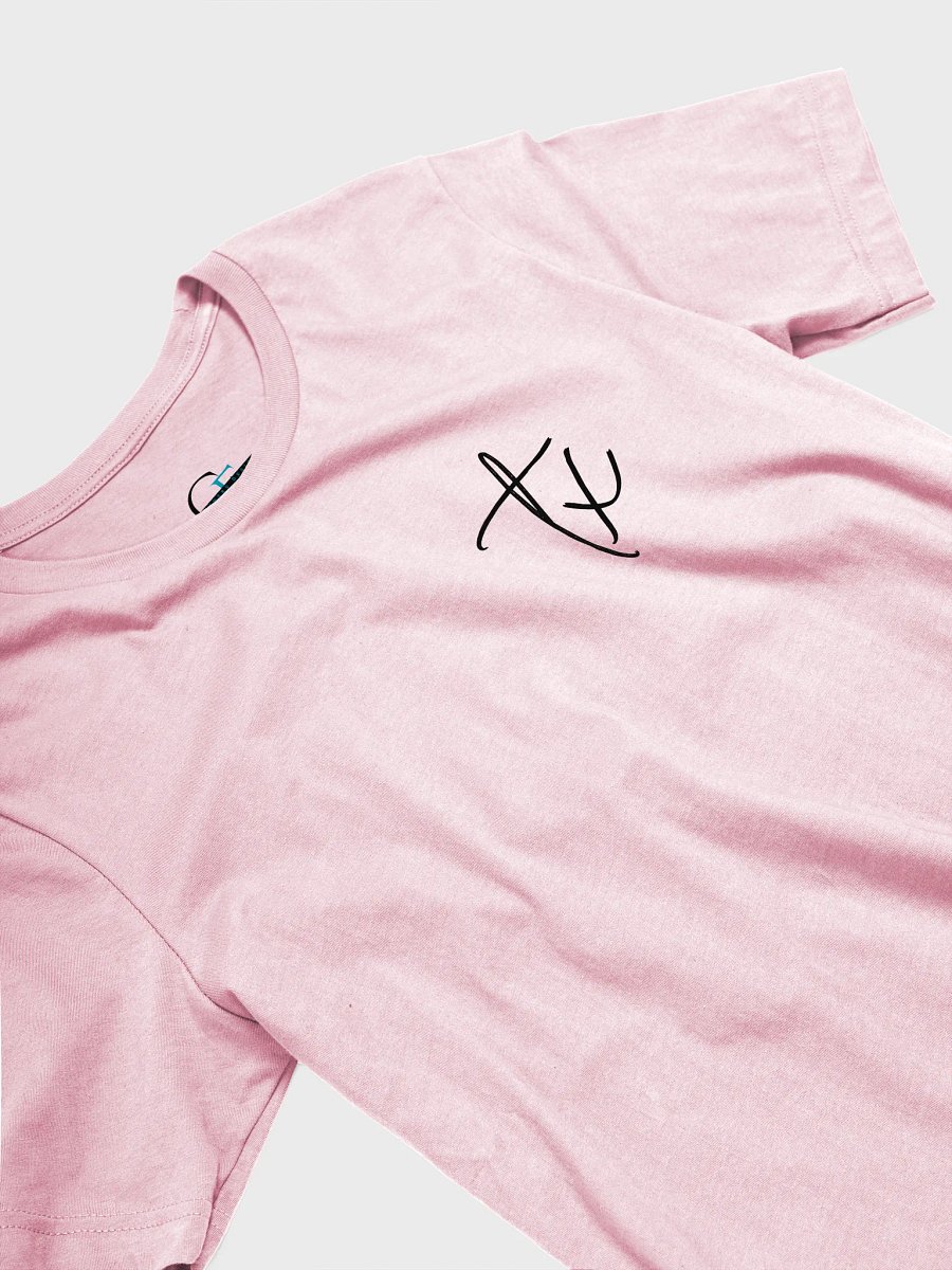 🖋️ Minimal TX Script Tee | Shadow Script Left-Chest Print | Bella+Canvas Unisex Shirt product image (19)
