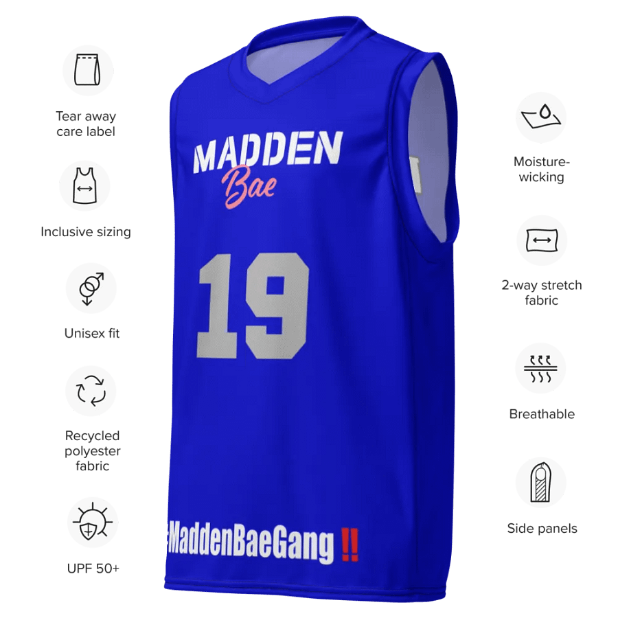 Madden Bae Jersey 🦅(Blue) product image (9)