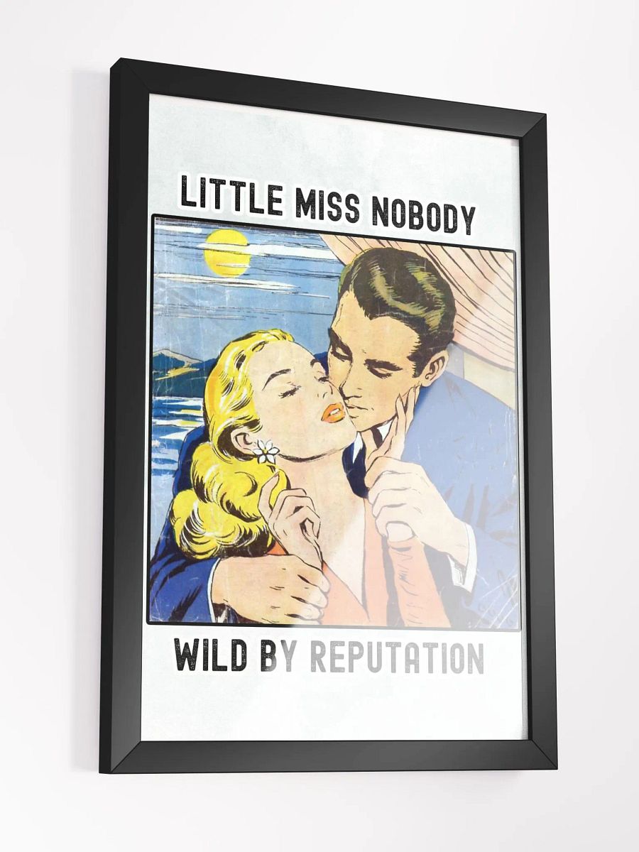 LITTLE MISS NOBODY - WILD BY REPUTATION WALL ART product image (3)