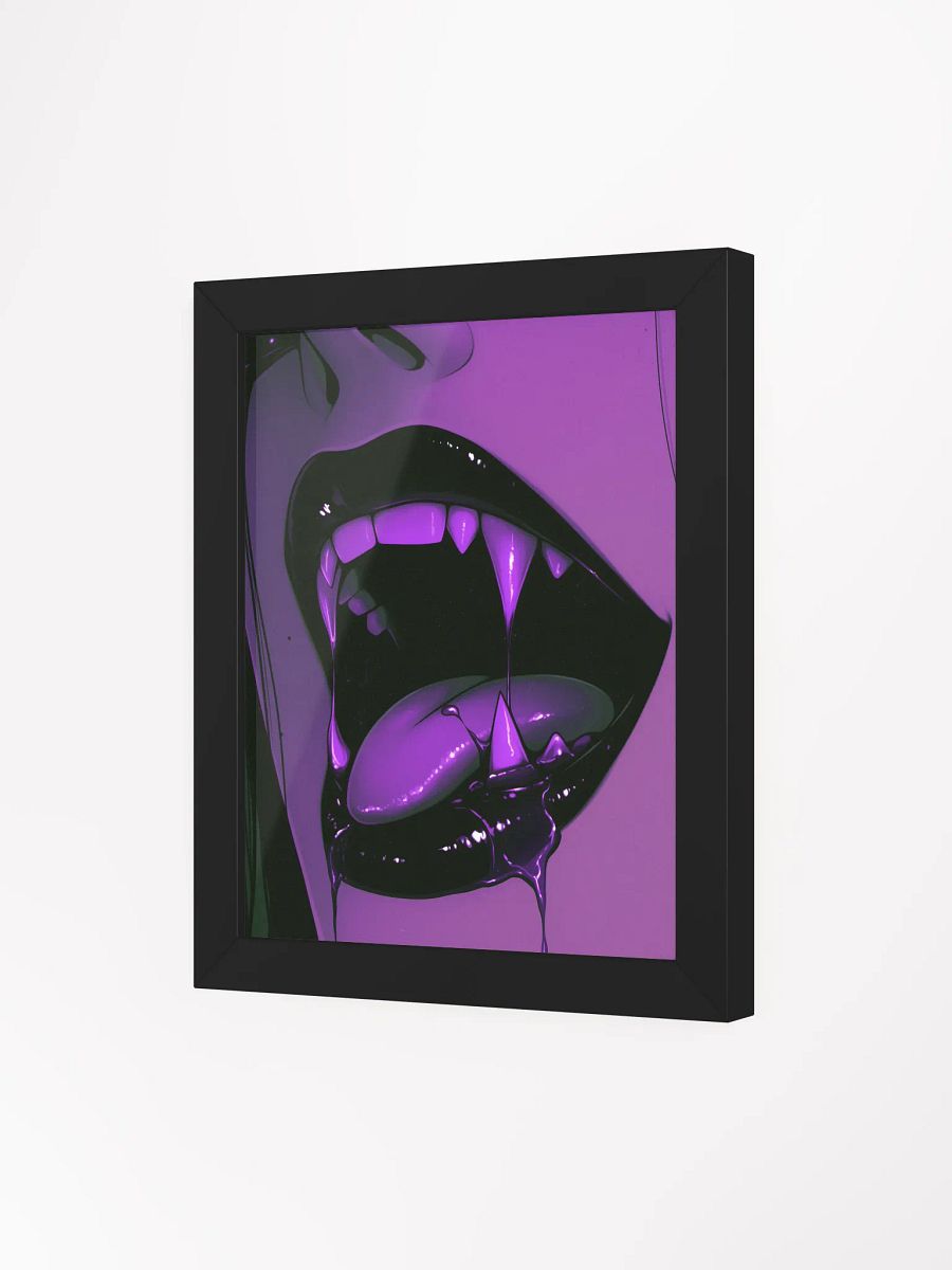 Pink Fangs Framed Poster product image (3)