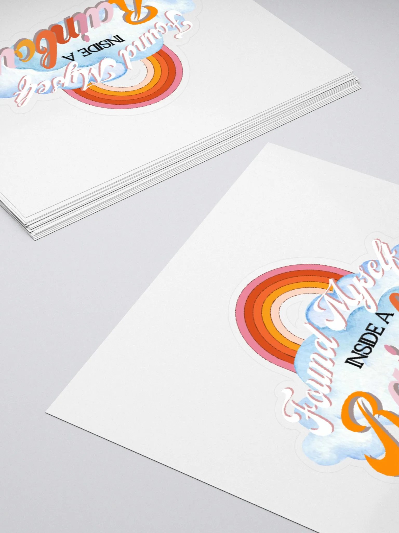 Rainbow Dreams Kiss Cut Stickers product image (10)