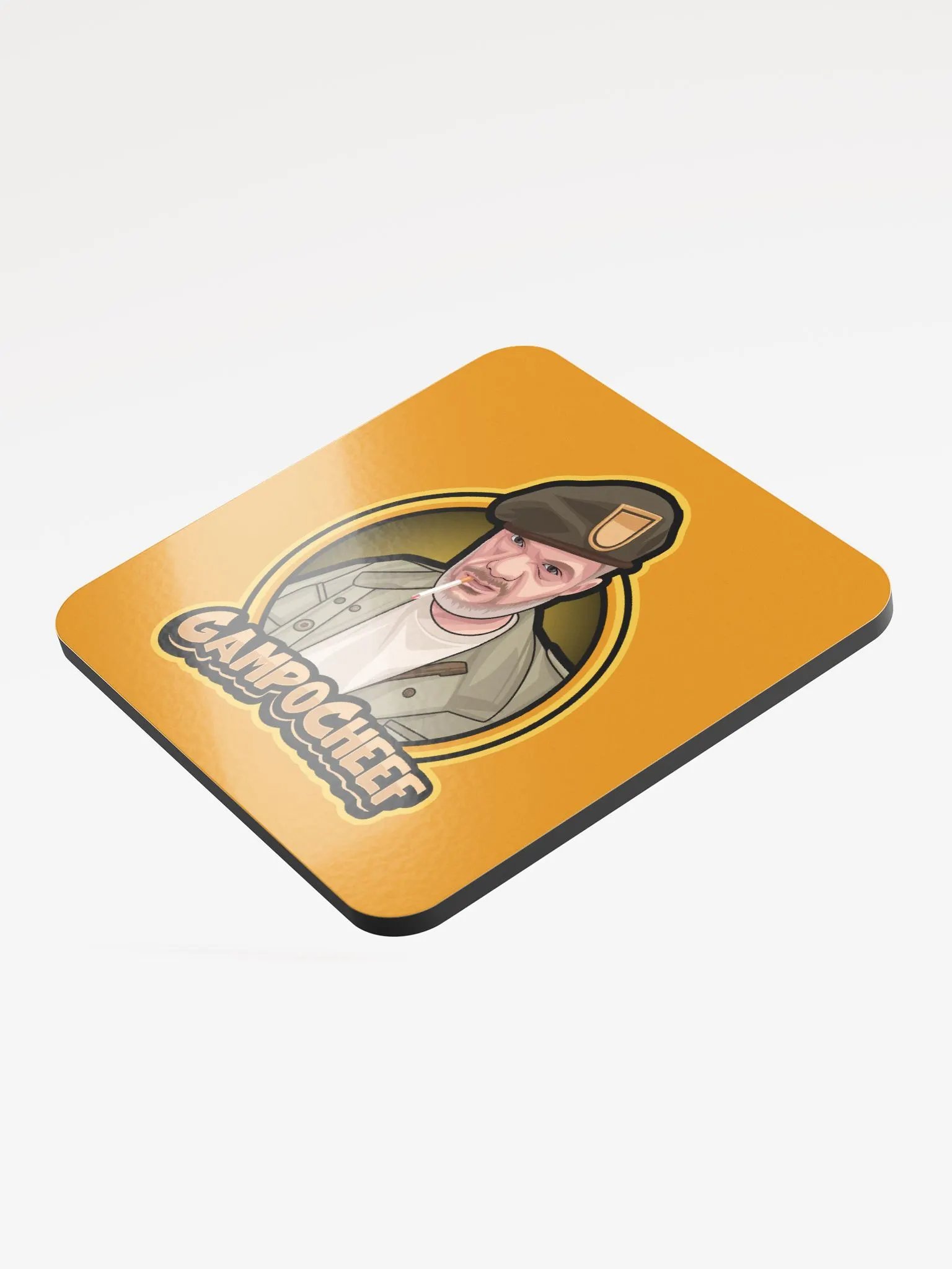 Gampo Bill Glossed Cork Coaster product image (3)