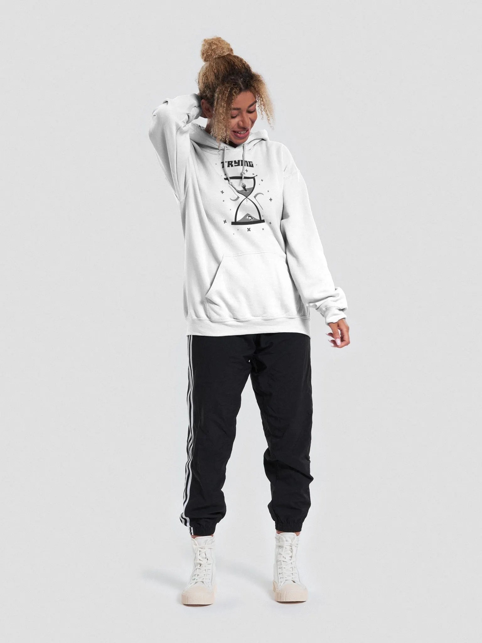 Trying Times classic hoodie product image (7)