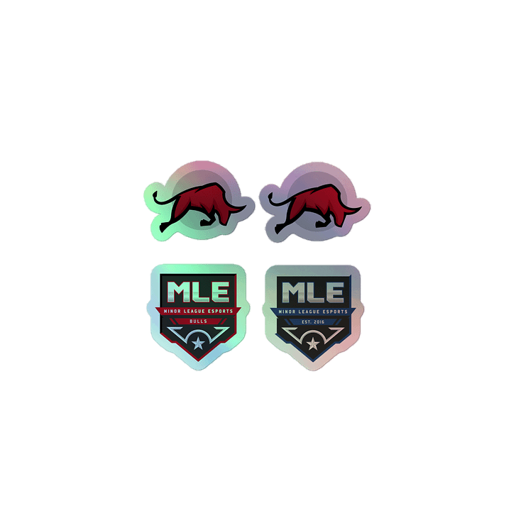 Bulls Holographic Sticker Set product image (1)