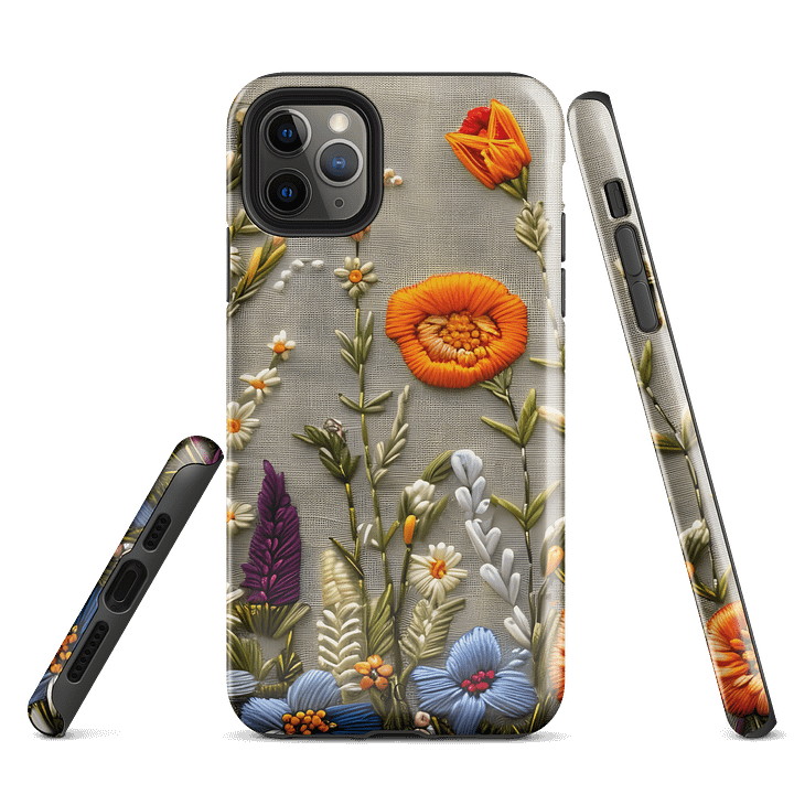 Floral Harmony iPhone® Tough Case product image (5)
