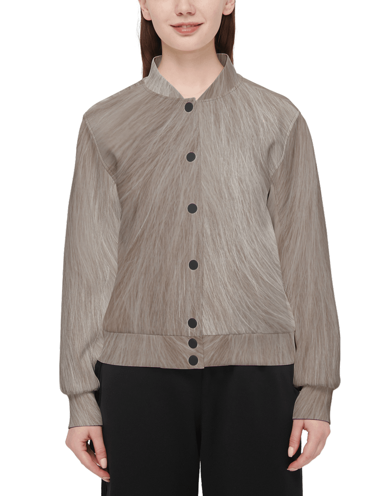 Lilac Cat Premium Bomber Jacket (Unisex) product image (4)